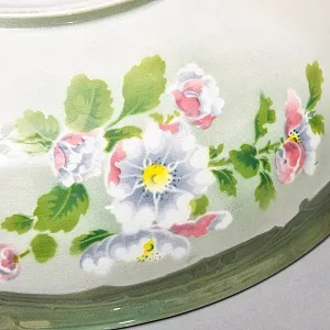 Фаянсовый Набор для Умывания «Яблоневый цвет», K&G Luneville Франция, 1900 - 1920 годы.