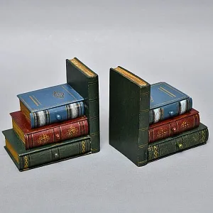 Букенды - Держатели - Ограничители - Подставка для книг «Антикварные книги», Германия, 60-е гг. 