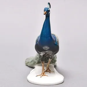 Редкость! Коллекционная Фарфоровая статуэтка «Птица - Павлин», ROSENTHAL Германия 40 гг.