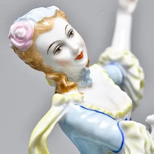 Коллекционная Фарфоровая статуэтка «Танцующая девушка», ROSENTHAL Германия, 1974 - 1982 годы. 
