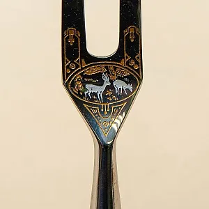 Винтажный Набор для Барбекю «Охота» - 3 предмета, Германия, DREIZACK SOLINGEN, 50 -е годы ХХ века.