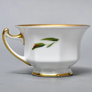 Антикварная Фарфоровая Чайная пара «Тюльпаны», ROSENTHAL Германия - 1926 год. 