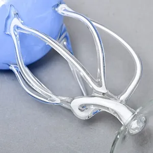 Авторские Стеклянные Фужеры для шампанского - Креманки, Италия вторая половина ХХ века.