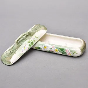 Фаянсовый Набор для Умывания «Яблоневый цвет», K&G Luneville Франция, 1900 - 1920 годы.