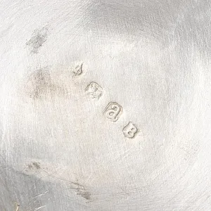 Антикварная Бутылочная передача - Сервировочная Подставка для Бутылок, Silverpalted Металл, SHEFFIELD Англия. 