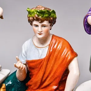 Редкость! Коллекционная Фарфоровая статуэтка «ТРИУМФ», Scheibe-Alsbach Германия, 1962 - 1972 годы. 