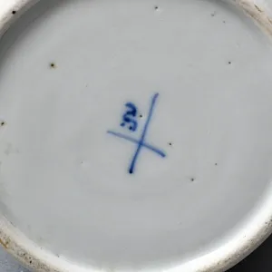 Антикварный Фарфоровый кувшин для пива «Гном - пивовар», Bremer & Liebmann Германия, 1887 - 1923 годы.