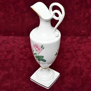 Коллекционный Фарфоровый Кувшин - Ваза «Садовые Розы», KAISER Porzellan Германия, 1960 - 1967 годы.