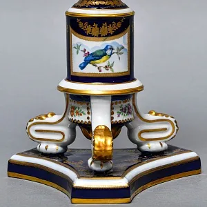 Редкость! Большой Фарфоровый Канделябр - Подсвечник на 6-ть свечей, Giulia Mangani Италия, середина ХХ века. 