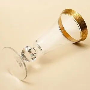 Хрустальные Бокалы для Шампанского «Marlowe», Theresienthal Германия, 50 -е годы ХХ века.