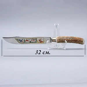 Набор для Барбекю «Охота» - 4 предмета, Stainless Steel Solingen Германия, 60 -е годы ХХ века.