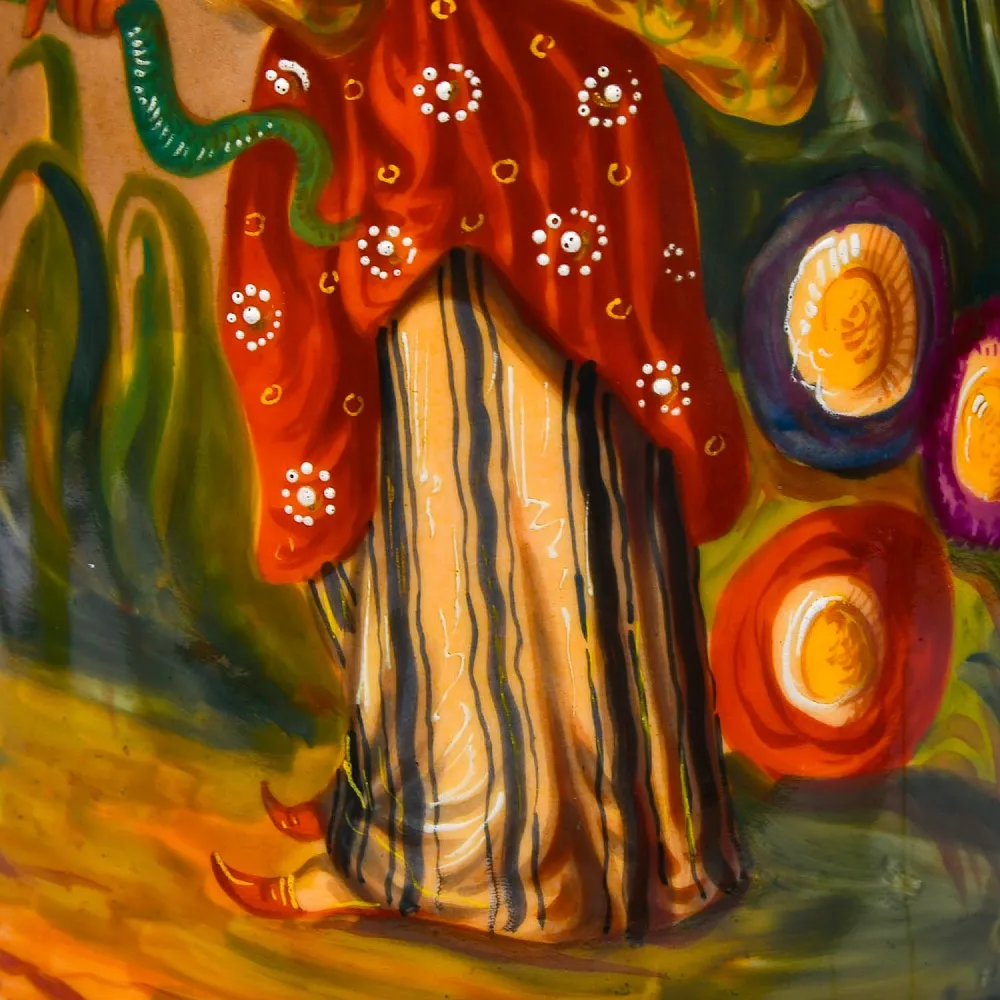 Редкие!!! Большие Антикварные Парные Вазы «Персидские мотивы», Франция VIEUX PARIS.