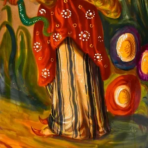 Редкие!!! Большие Антикварные Парные Вазы «Персидские мотивы», Франция VIEUX PARIS.