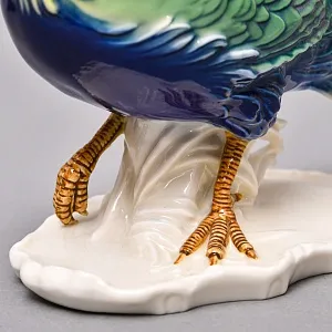 Коллекционная Фарфоровая статуэтка «Птица - Фазан», Карл Энс / Karl Ens, Германия, 50-е годы ХХ века.