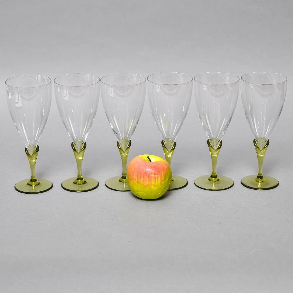 Бокалы для воды «Papyrus», Хрусталь Rosenthal Studio Line, Германия -1960 -1969 годы. 