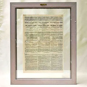 Антикварная Оригинальная Ценная Бумага Закладной Лист на 150 рублей, Царская Россия - 1897г.