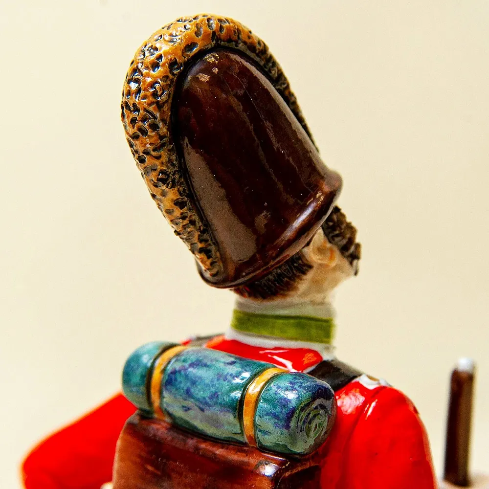 Редкая Коллекционная статуэтка «Солдат 87-го пехотного полка», Фарфор, RUDOLF KAMMER, Германия.