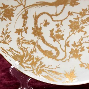 Редкость! Коллекционное Блюдо - Тарелка «Райская Птица» Фарфор, Hutschenreuther, Германия.