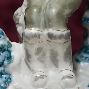 Фарфоровая Статуэтка «Лыжник - Пионер», ДФЗ Вербилки, СССР - 1954 год.