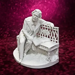 Редкость! Авторская Фарфоровая статуэтка «Композитор Михаил Иванович Глинка», СССР ЛФЗ.