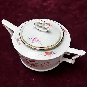 Чайный сервиз «TIRANA» на 4-е персоны Фарфор Розенталь / Rosenthal Германия -1930 год.