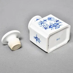 Фарфоровая Чайница с крышкой «Луковый узор», MEISSEN / МЕЙСЕН Германия - 1973 год. 