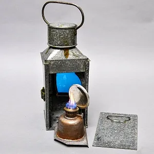 Винтажный Керосиновый Фонарь «Корабельная Сигнальная пара - Левый и Правый», СССР -1965 год.