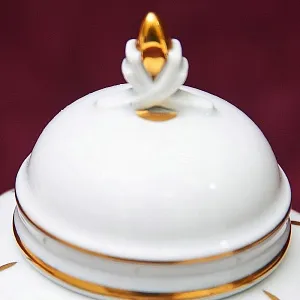 Редкость! Будуарный Фарфоровый Подсвечник - Аромалампа - Ночник, Furstenberg Германия.