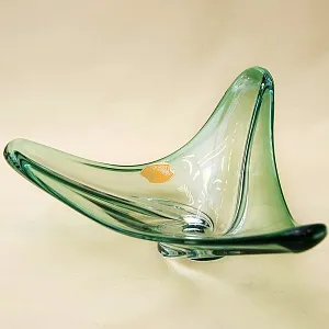 Ваза - Блюдо - Фруктовница Хрусталь VAL SAINT LAMBERT (Вал Сант Ламберт) Бельгия, конец 70-х гг.