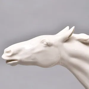 Большая Фарфоровая Статуэтка «БЕГУЩИЕ ЛОШАДИ», Hutschenreuther Германия, вторая половина ХХ века.