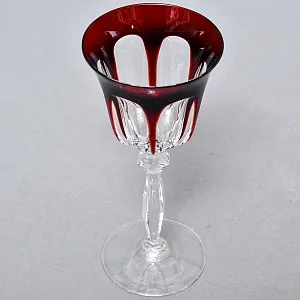 Редкость! Рубиновый Хрустальный Бокал для вина «Diana», NACHTMANN Германия, 60 -е годы ХХ века.