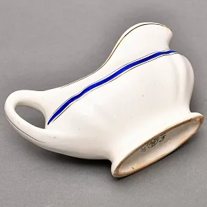 Большой Винтажный Фаянсовый Соусник, Конаково ЗИК, СССР -1955г.