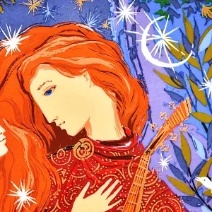 Коллекционная Фарфоровая тарелка «Ромео и Джульетта», Anna Perenna Германия, 80-е годы. 