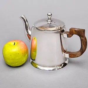 Винтажный Металлический Кофейник - Чайник на 1 л. Silverplated, Boulenger Франция, 50-е гг. 