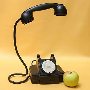 Настольная Электрическая Лампа - Светильник «Правительственный Телефон ТАН-6» СССР.