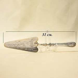 Сервировка Стола - Винтажная Лопатка для подачи, Металл Silverplate, Франция 50 гг.