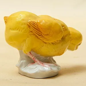 Коллекционная Фарфоровая статуэтка «Цыплёнок», Карл Энс / Karl Ens, Германия, 50-е гг.