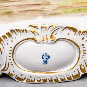 Редкость! Большая Фарфоровая статуэтка «КАРЕТА», SITZENDORF Германия, середина ХХ века.