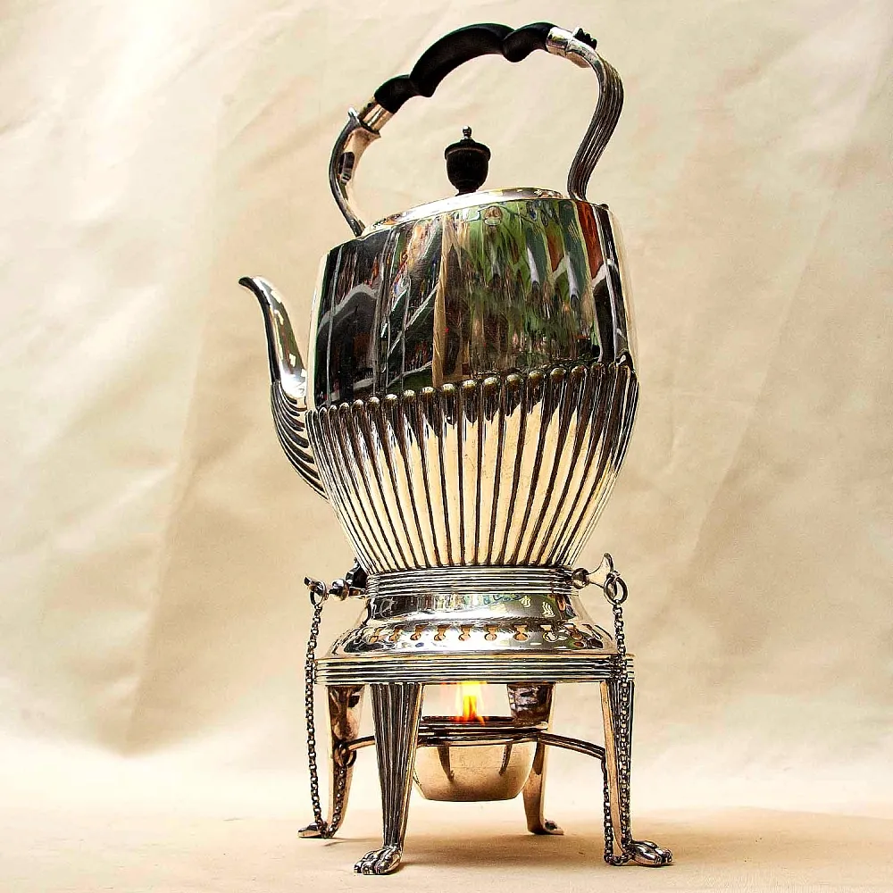 Бульотка - Чайник - Запарник, SHEFFIELD Англия Silverplate, начало ХХ века.