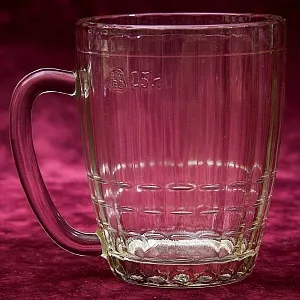 Легендарные Советские «Пивные Кружки - 0,5 литра», Стекло СССР - 80-е годы ХХ века.