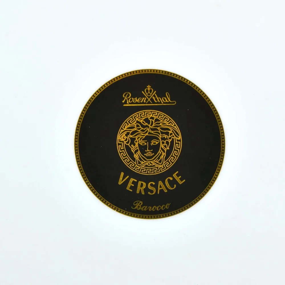 «БАРОККО» - Коллекционная Фарфоровая Тарелка - Блюдо, VERSACE, Rosenthal Германия - 1990 год.