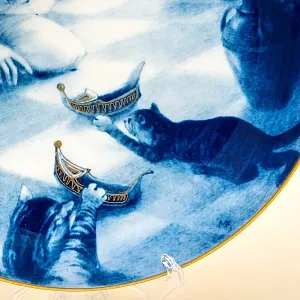 Коллекционная Тарелка - Блюдо «МАЛЕНЬКИЙ МУК» Фарфор, MEISSEN / МЕЙСЕН Германия -1986 год.