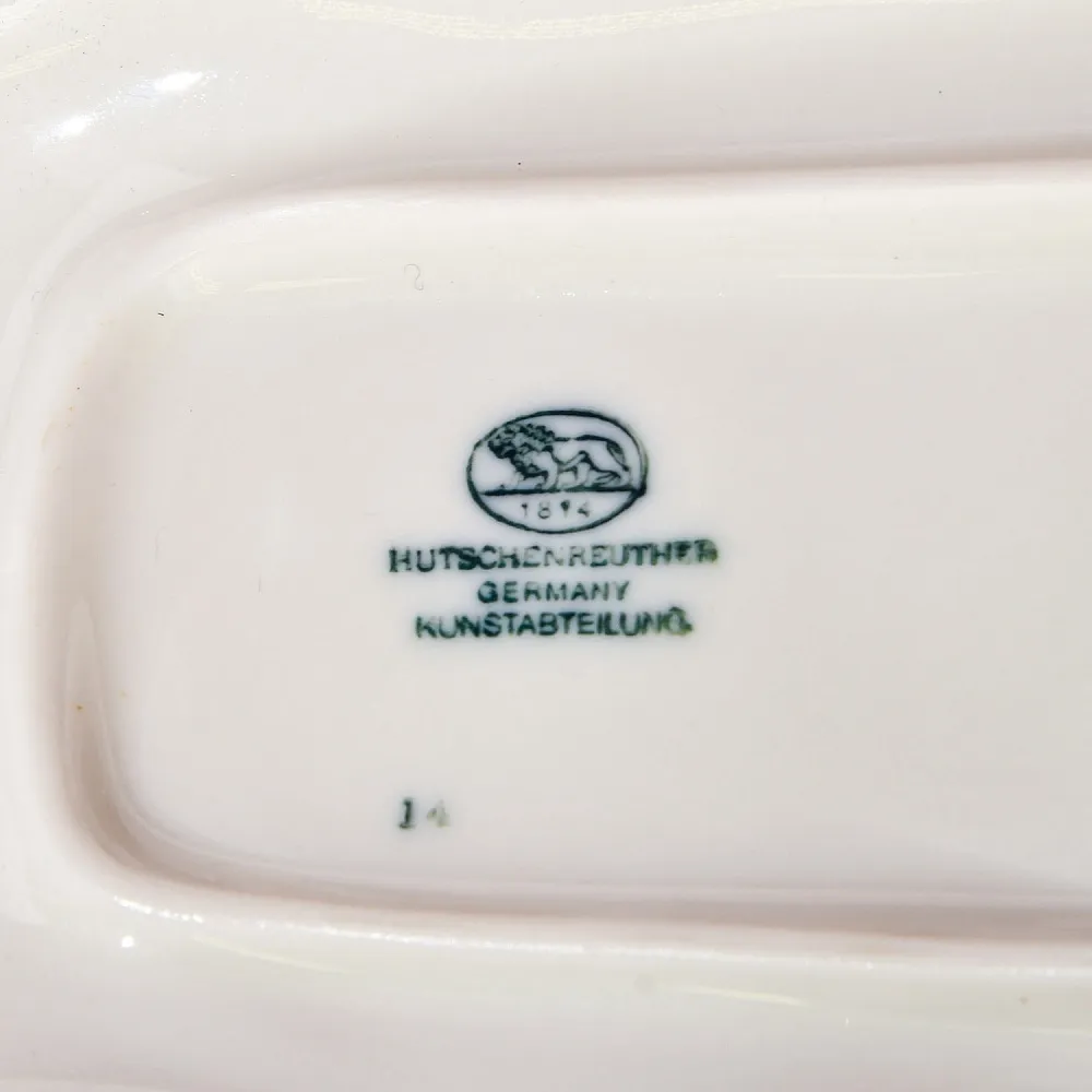 Коллекционная Фарфоровая Статуэтка «БЕГУЩИЕ ЛОШАДИ», Hutschenreuther,  Германия, 1968-1970 гг.