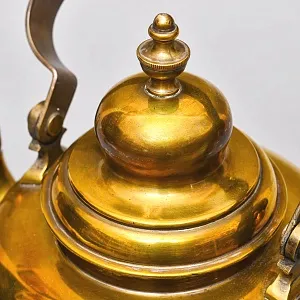 Винтажный Латунный Чайник на 3 литра. Германия середина ХХ века.