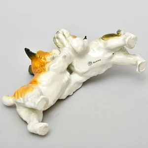 Редкость! Фарфоровая Статуэтка Пара Собак «Терьеры»,Карл Энс / Karl Ens, Германия -1936 год.