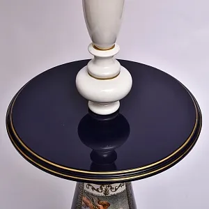 Большой Электрический Напольный Торшер - Светильник - Лампа, фарфор Франция 80 -е гг. 