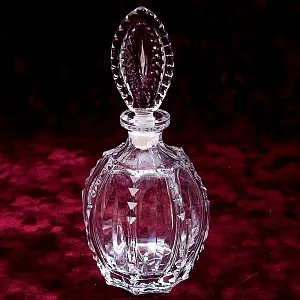 Винтажный Хрустальный Соусник - Графинчик с пробкой BEYER Германия 60-е годы ХХ века.