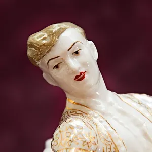 Авторская Коллекционная Фарфоровая статуэтка «Испанский танец», СССР ЛЗФИ, 1967 - 1983 годы.