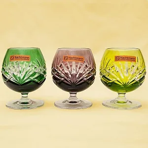 Набор для коньяка Графин и 6-ть Бокалов серия «NIERSTEIN» Цветной Хрусталь, NACHTMANN Германия.