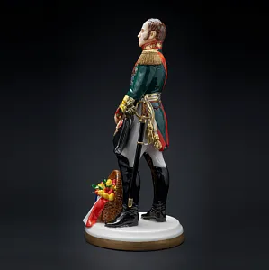 Коллекционная Авторская Статуэтка «Генералы Отечественной Войны 1812 года - Бенкендорф А.Х.», фарфор, Россия. 